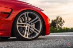 BMW M3 Sedan on Vossen Wheels (CG-203) 2017 года